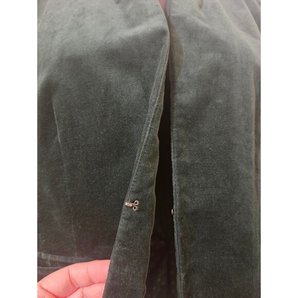 J.Crew Velvet Emerald Green Blazer Womens 14 Holiday Party Business Lined Modern - Picture 12 of 13